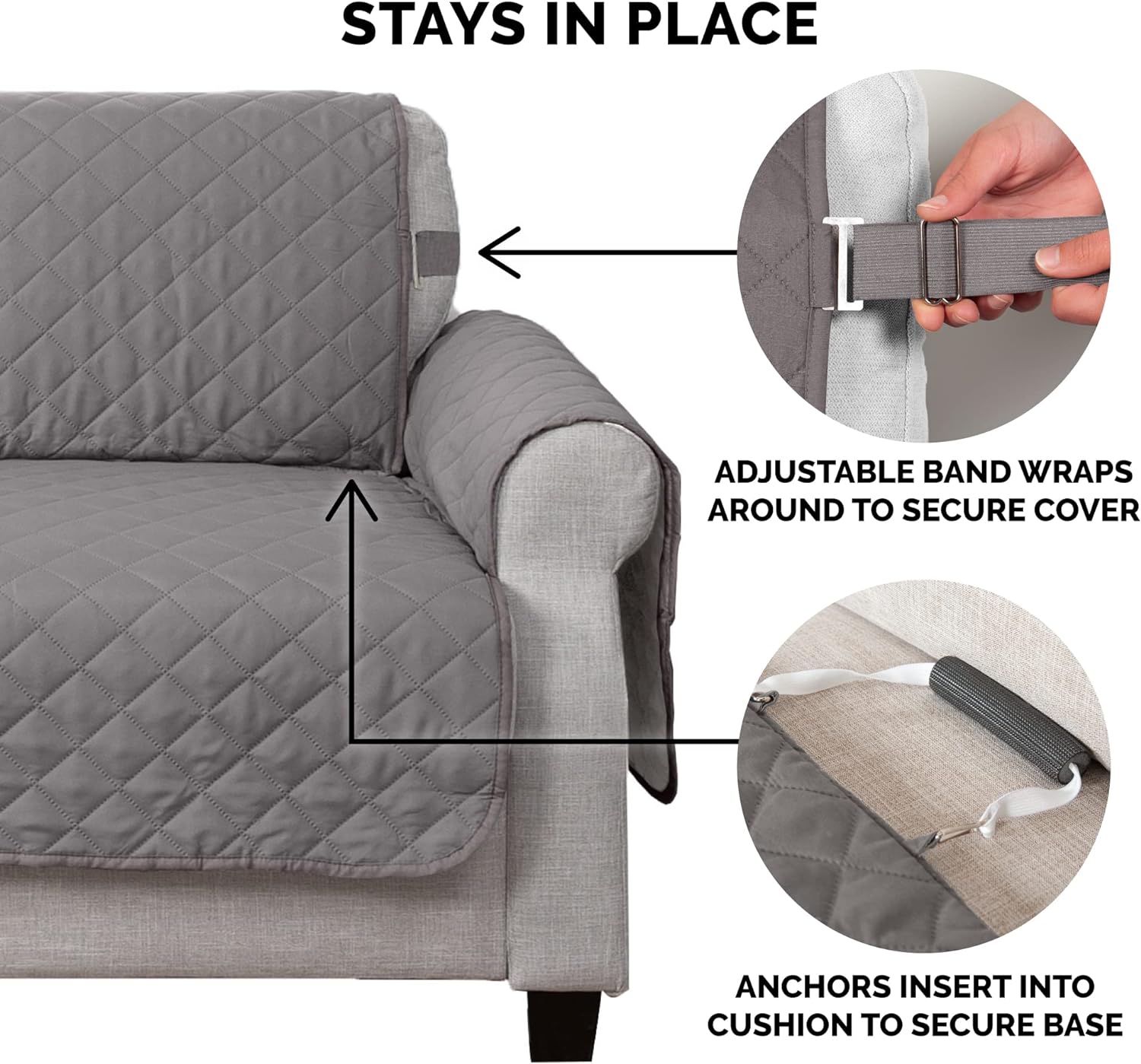 Couch Cover Protector for Dogs & Cats